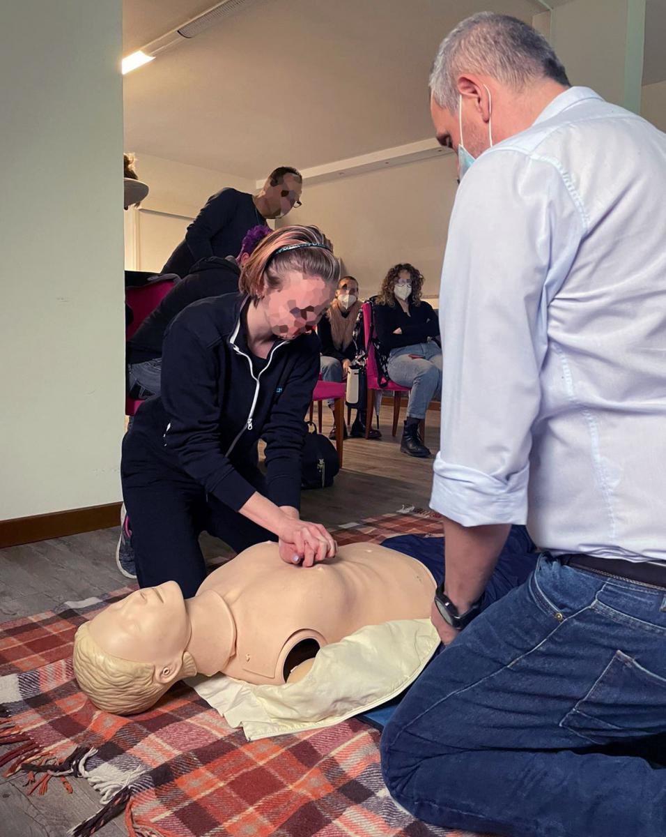 Corso di primo soccorso - Esercitazioni